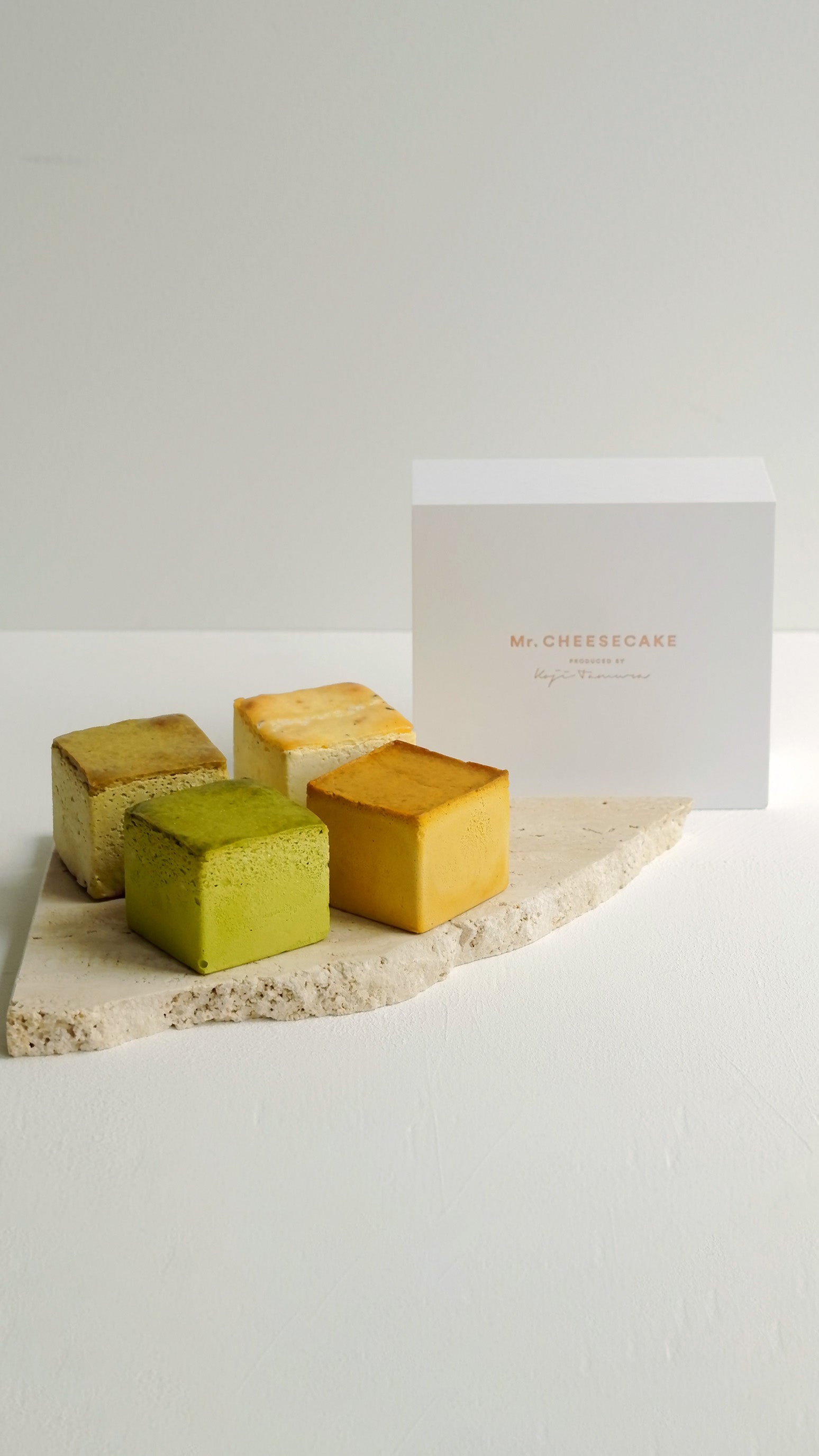 Mr. CHEESECAKE assorted 4-Cube Box YOUR BEST